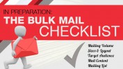 In Preparation: The Bulk Mail Checklist