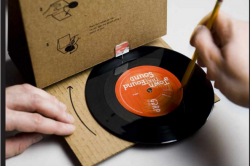 Cardboard Record Player