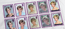 Princess Diana Commemorative Stamps